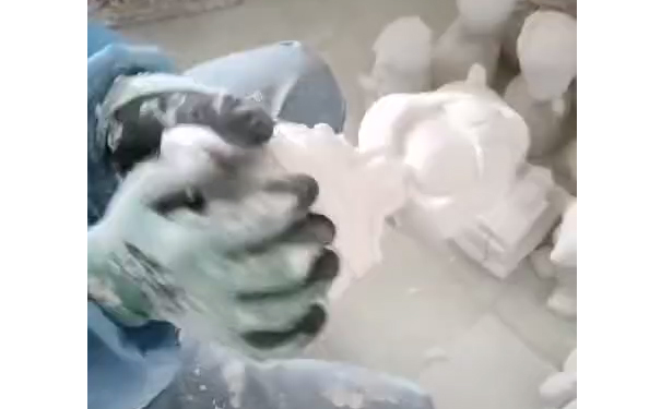 石膏娃娃工艺品硅胶模具投产-广西石膏工艺品制造厂